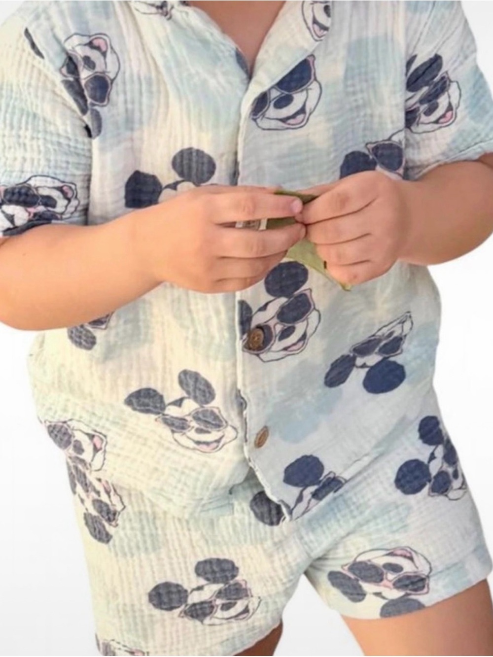 Kids Disney Mickey Mouse Two piece Shorts Set